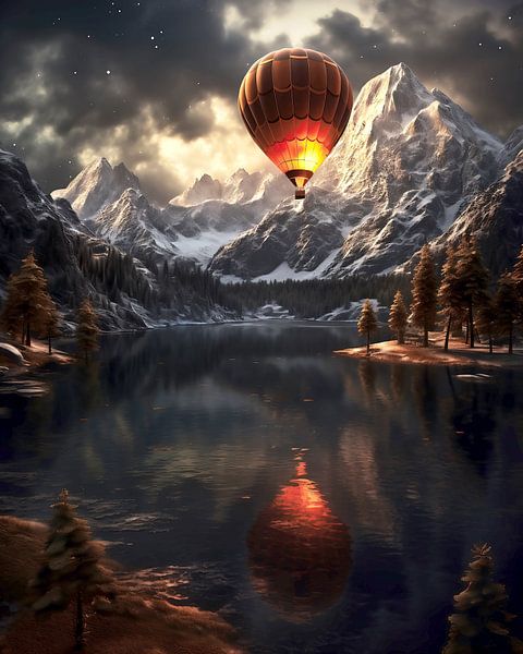 Landschaft von fernlichtsicht