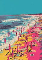 Beach Poster Pop Art
