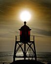 Vuurtoren / Lighthouse von Harrie Muis Miniaturansicht