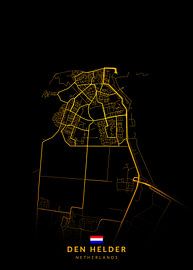 Den Helder Stadtplan von Kenda Maruyama