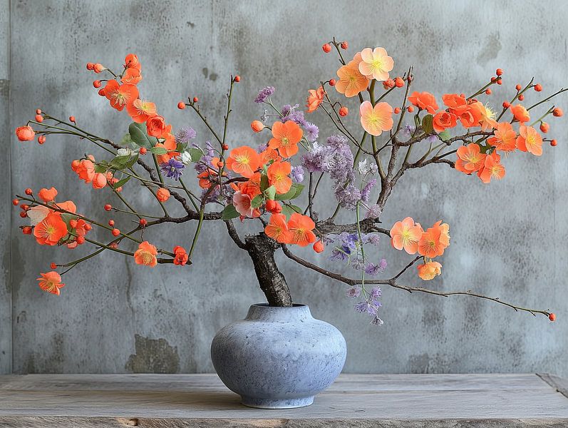 Ikebana - japanisches Blumendesign von Egon Zitter