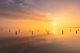 Calm sunset over the water by KB Design & Photography (Karen Brouwer)