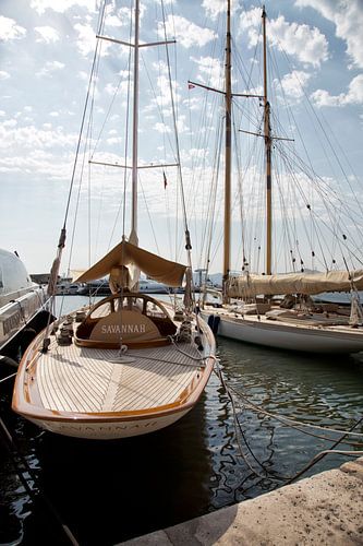 Saint Tropez idyllische straten en pleinen