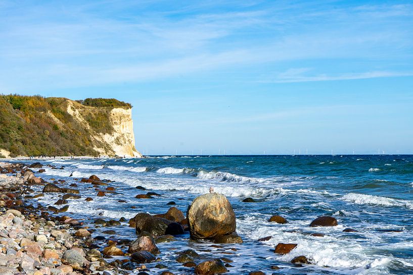 Chalk cliffs at Cape Arkona on Rügen on the Baltic Sea, Germany by Animaflora PicsStock