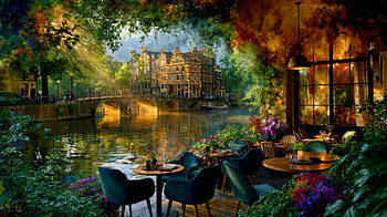 Ein Morgen in Amsterdam