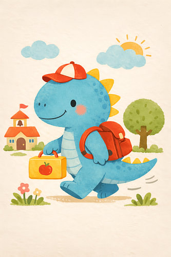 Dino naar School