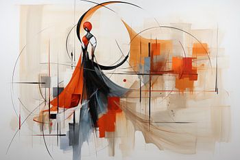 Danse abstraite | Art abstrait moderne