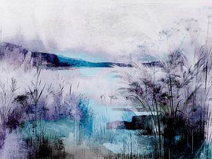 Skandinavische Winterlandschaft Botanik