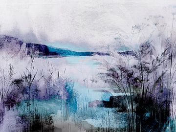 Skandinavische Winterlandschaft Botanik