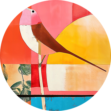 Abstracte Aves van Color Square