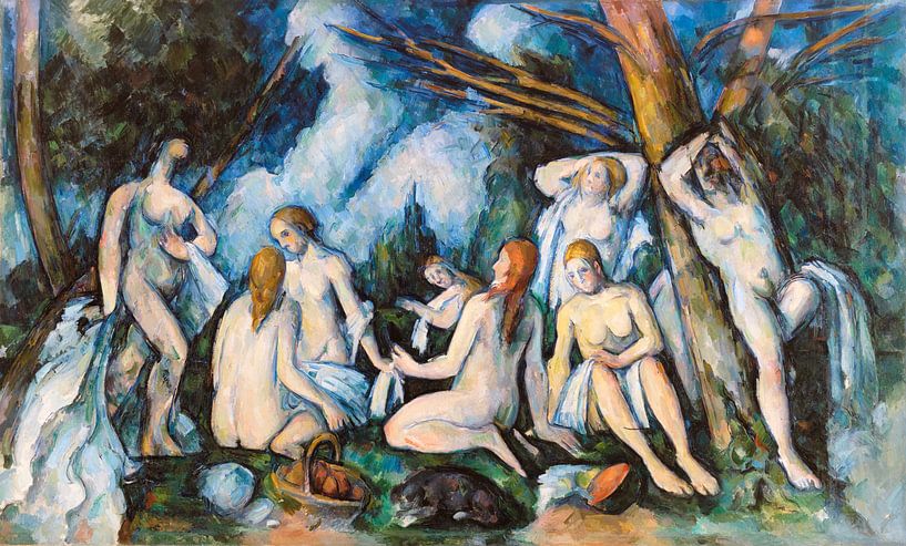 Cézanne, Die großen Badenden (ca. 1895-1906) von Atelier Liesjes