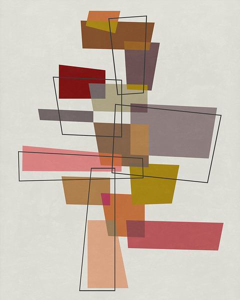 Abstract composition 1163 by Angel Estevez
