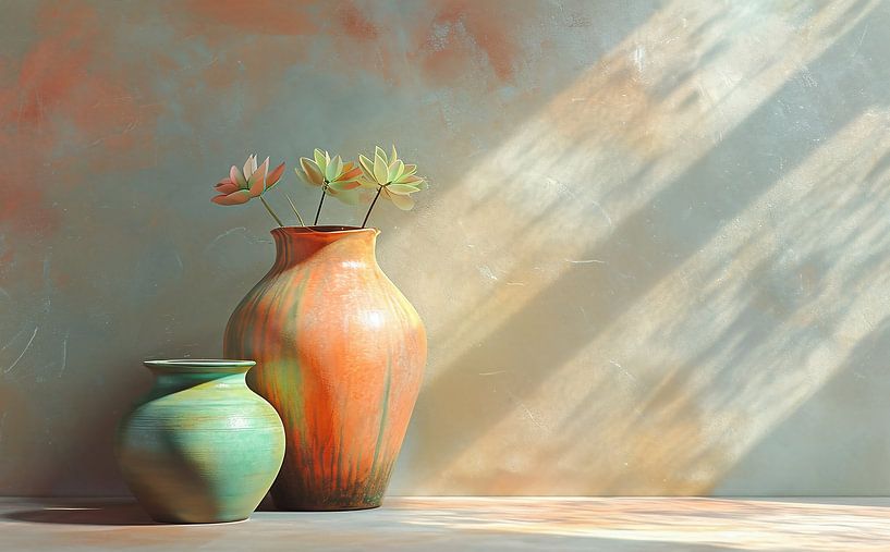 Nature morte esthétique par fernlichtsicht