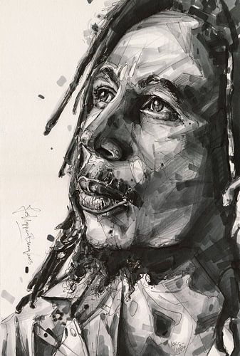 Bob Marley-Gemälde