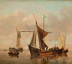 Quiet Lake, Willem van de Velde the Younger by Masterful Masters thumbnail