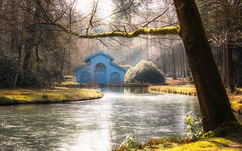 Das alte Bootshaus hinter Palace 't Loo