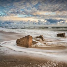 Die Küste von Norfolk von Peet Romijn