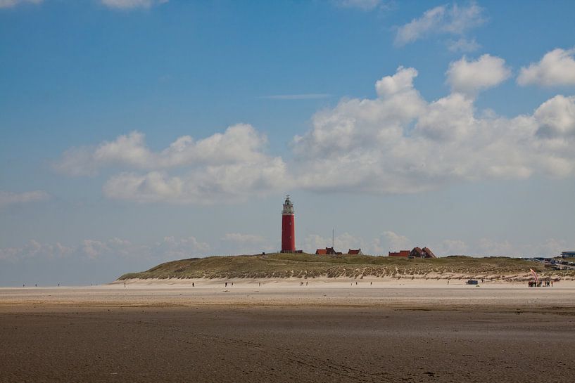 Vuurtoren De Cocksdorp Texel van Guido Akster