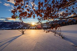 Sonnenschein im winterlichen Pongau