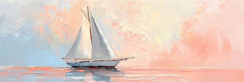 Zeilboot van Poster Art Shop