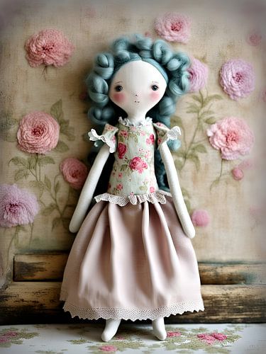 Collection de poupées vintage Alma sur Christine aka stine1