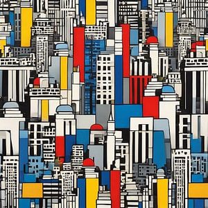 New York City Skyline van Gert-Jan Siesling