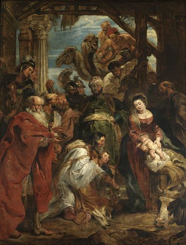 Aanbidding door de koningen, Peter Paul Rubens