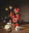 Stillleben mit einem Blumenstrauß, Dirck de Bray von Meisterhafte Meister Miniaturansicht