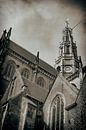 Der Vierungsturm der Sint Bavokerk in Haarlem von Jan van der Knaap Miniaturansicht