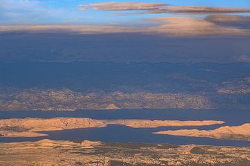 Kroatië : Landingsbaan naar Zadar van Photoart-Naegele