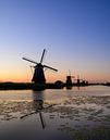 De molens van Kinderdijk van Michel Knikker thumbnail