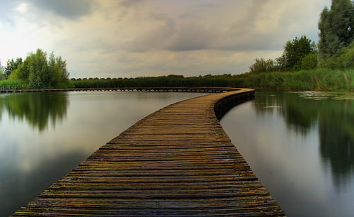 Loopburg on a bend