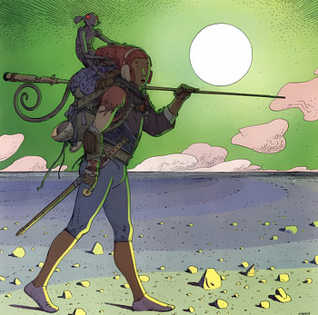 Moonlit Desert Scout