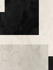 Art abstrait géométrique minimaliste contemporain, tons terreux sur Online Arts