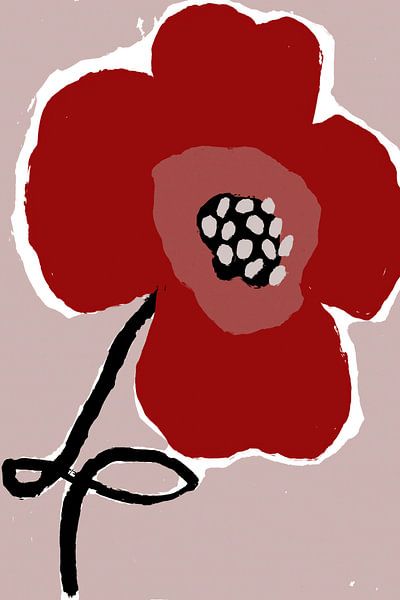 Wild poppy by Treechild