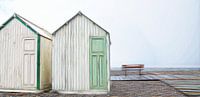strandhuisjes (beach huts) van Yvonne Blokland thumbnail