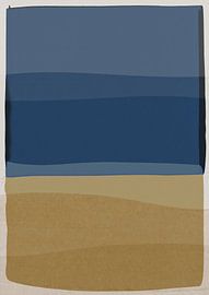 Modernes Blau und Braun von Orara Studio