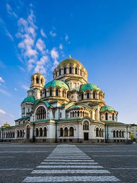 Alexander Nevsky Cathedral in Sofia, Bulgaria by Michael Abid