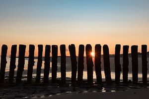 Zonsopkomst aan zee