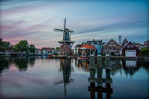 Zonsondergang in Haarlem 01 von Arjen Schippers