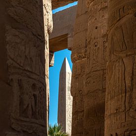 Obelisk in Karnak temple by FotovanHenk