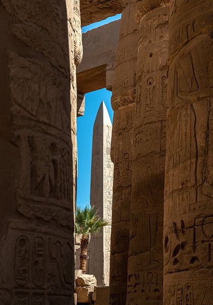 Obelisk in Karnak von FotovanHenk