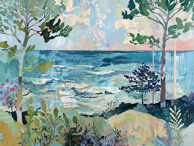 Plants boho by Wonderful Art