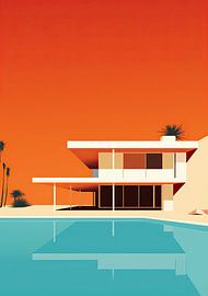 Bauhaus poster art print by Niklas Maximilian