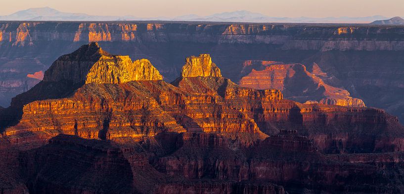 Grand Canyon sunset by Peter Leenen