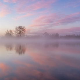 Morning dawn in pastel by Lex Schulte