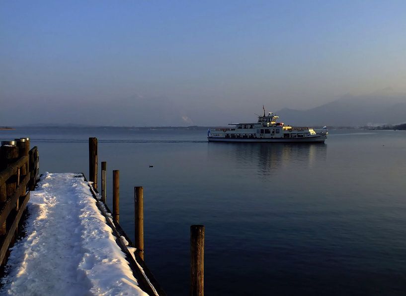 Winter am Chiemsee II by Ilona Picha-Höberth