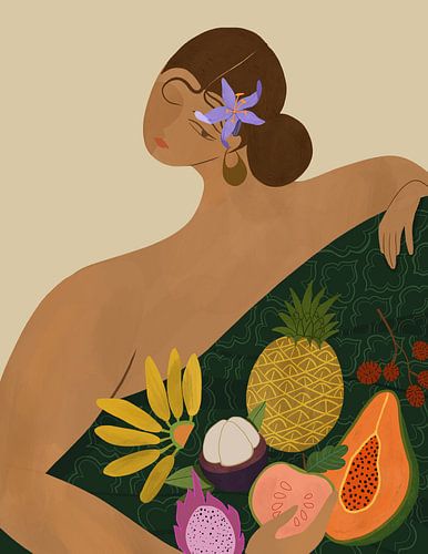 Vendeur de fruits