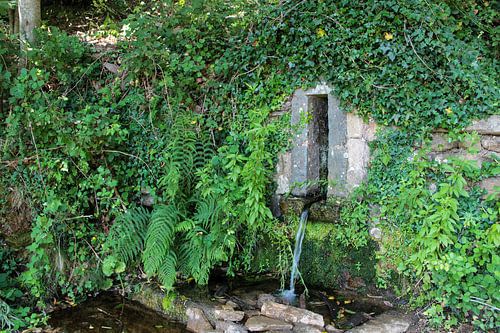 Fonteintje uit een muur van whmpictures .com