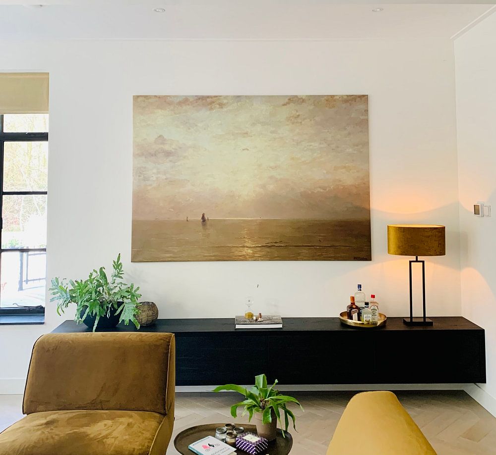 Sunset, Hendrik Willem Mesdag 